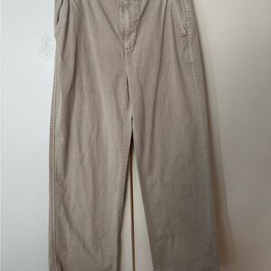 GAP Tan Chinos Classic Straight-Leg Wide